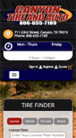 Mobile Screenshot of canyontireandauto.com